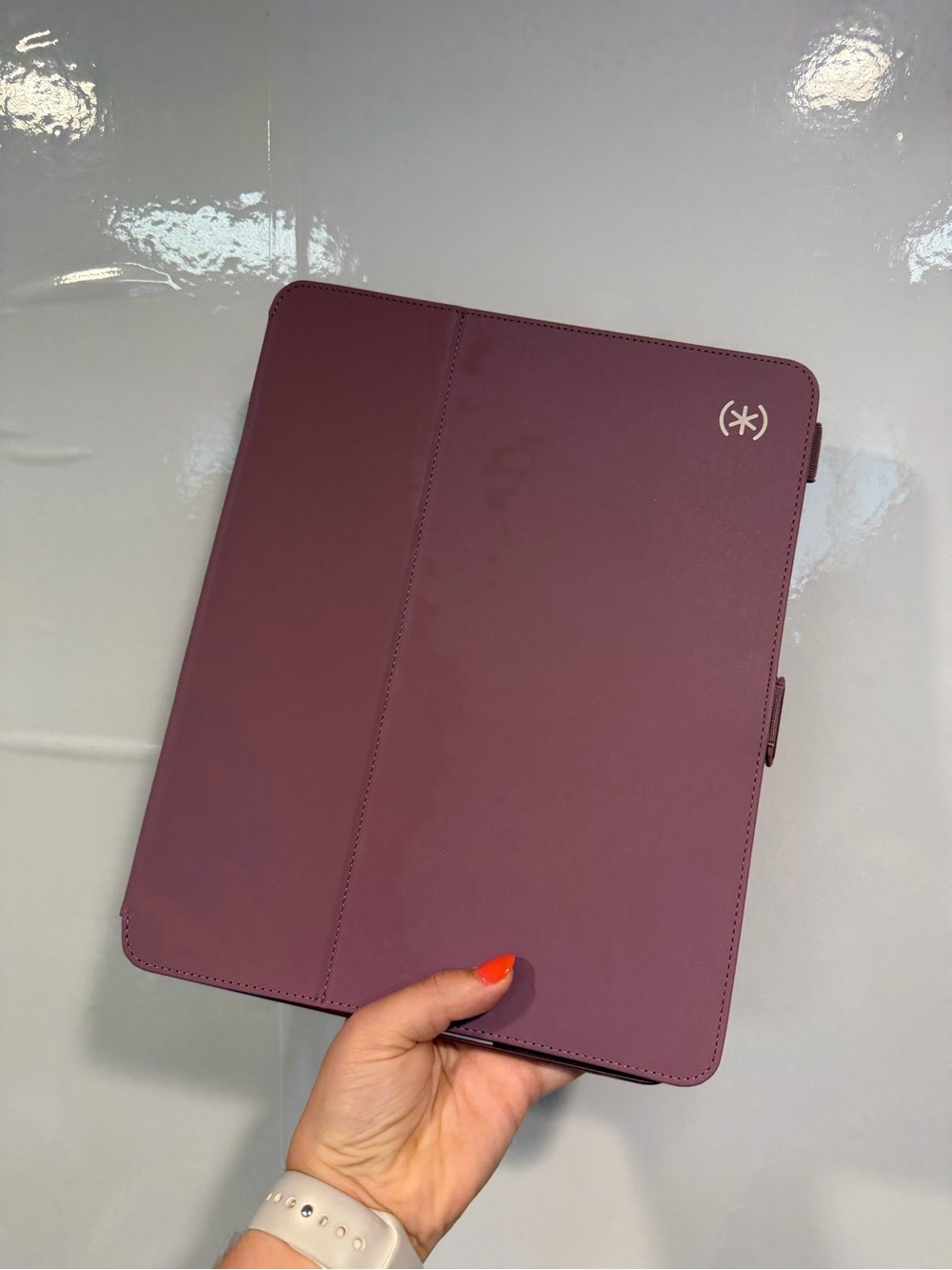 Speck Purple Tablet Folio iPad Case - Protective Smart Cover